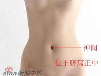 常見病艾灸時(shí)怎樣選穴？--神闕穴